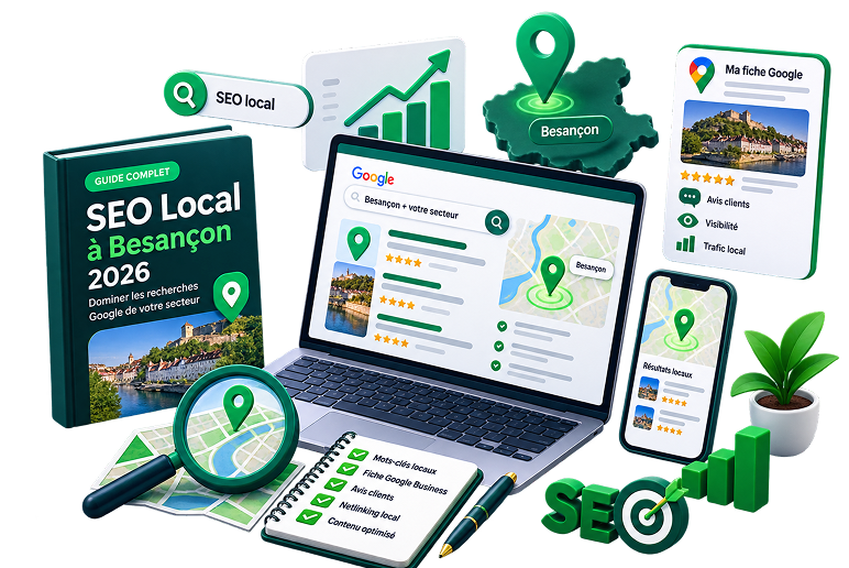 Guide SEO Local à Besançon 2026 — Dominer les Recherches Google de Votre Secteur